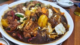 최뿔따구감자탕