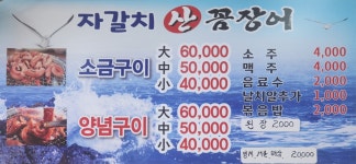 자갈치산꼼장어