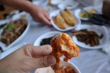 종점 모텔 식당