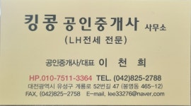 킹콩 공인중개사사무소