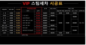 VIP스팀세차디테일링카케어