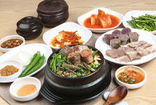 백암토종순대국