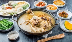 황해도김치만두전골