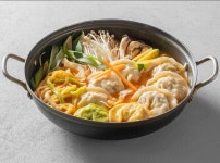 황해도김치만두전골