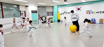 용인대 리틀백호태권도 유치부전용관