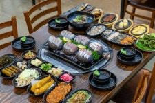 보길도회조개구이