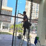 식당 준공 인테리어 청소용역 그린프로청소 부천점