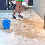식당 준공 인테리어 청소용역 그린프로청소 부천점