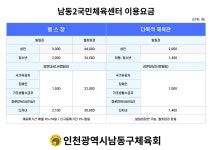 남동2국민체육센터