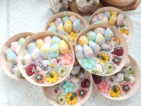 달빛앙금플라워떡케이크