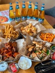 오븐숯불민족 두마리치킨 세종아름점