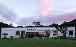 청호미술관 카페