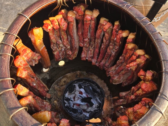 용주리 항아리 바베큐