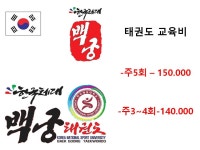 한국체대 백궁 태권도장