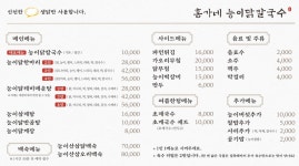 홍가네능이닭칼국수