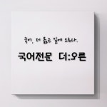국어전문더오른입시학원