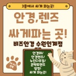비즈안경 위드렌즈 수원인계점