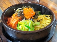 장비빔국수와 굴국밥 보쌈