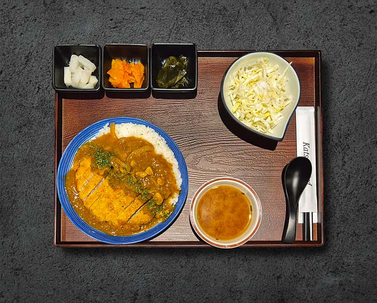 카츠 카레 정식