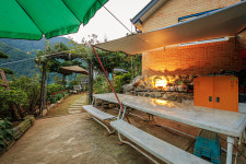 용소폭포 구름다리