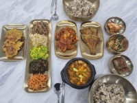 증산보리밥