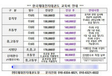 한국체대천지태권도장