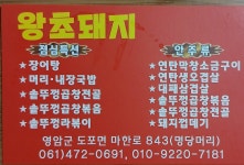 왕초돼지
