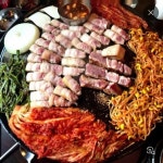 한솥 양푼이김치찌개 솥뚜껑삼겹살