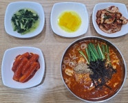 바다꽃소바 해물칼국수