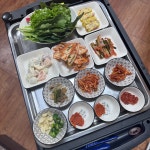 삼겹살이랑 국수랑