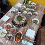 삼겹살이랑 국수랑