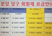 분당 당구 아카데미