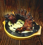 화계장터 장작구이