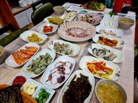 이수도 1박3식 학섬식당펜션