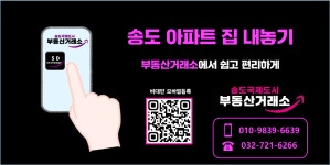송도국제도시부동산거래소공인중개사사무소
