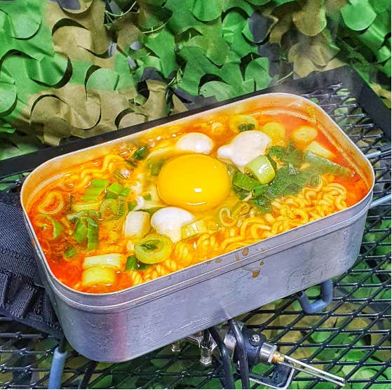 캠핑라면