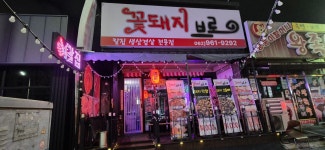 꽃돼지브로
