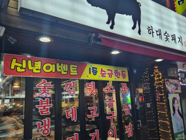 하대숯돼지