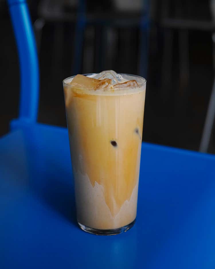 딥 바닐라 라떼