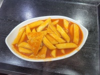 무지개분식 떡볶이 떡꼬치 슬러시