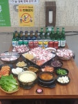 24시 옛날소스삼겹살&밥이랑고기랑