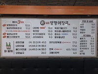 일품양평해장국 둔촌역점