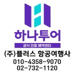 하나투어 플러스항공여행사