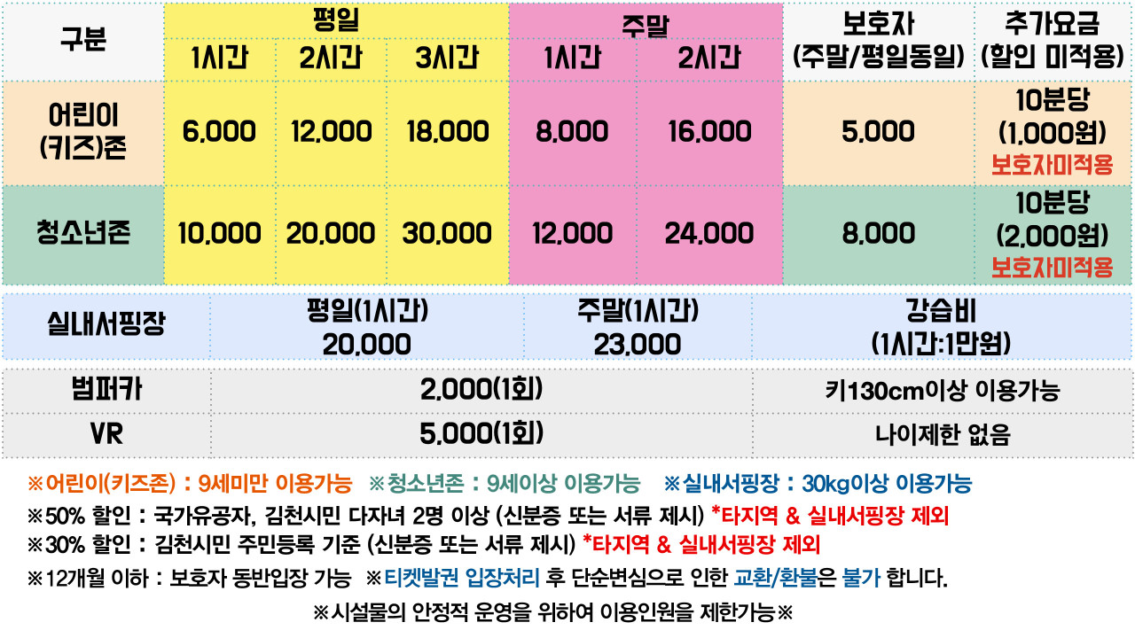 김천청소년테마파크 이미지