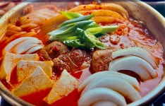 부추통김치삼겹살