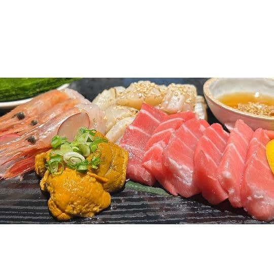 우니 오도로 단새우 관자