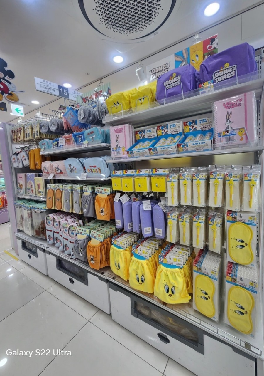 Myeongdong Daiso exterior building Seoul