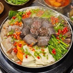 정남옥순대국
