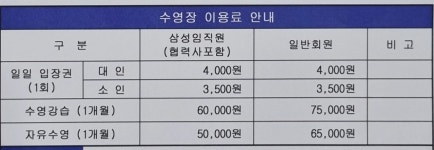 삼성문화관 수영장