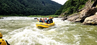 동강한반도래프팅